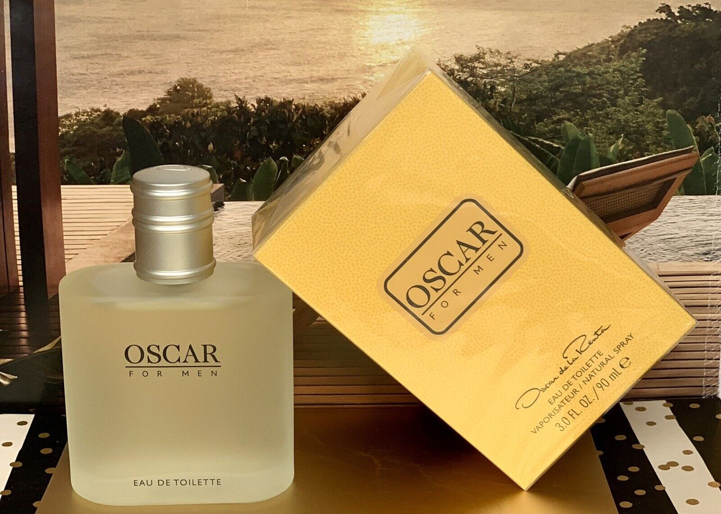 Oscar For Men by Oscar De La Renta Eau de Toilette 3.0 oz 90 ml