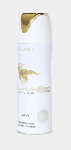 QAED AL FURSAN UNLIMITED by LATTAFA 6.7oz Body Spray