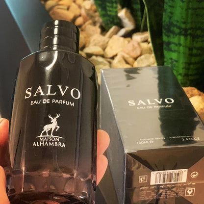 Salvo by Maison Alhambra Eau de Parfum 100 ml 3.4 oz (Inspired by Sauvage Eau De Toilette)