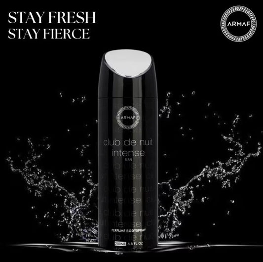 Armaf CLUB DE NUIT INTENSE MAN 200 ml 6.7 oz Perfume Body Spray for MEN