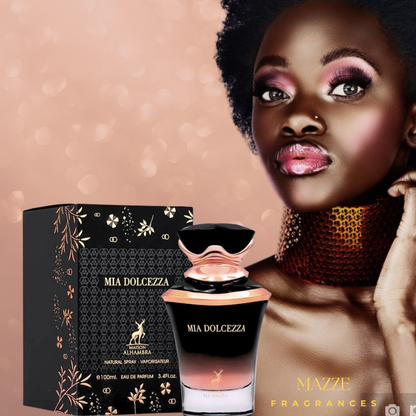 Mia Dolcezza By Maison Alhambra Eau De Parfum 100 ml 3.4 oz (Inspired by Valentino Born In Roma)