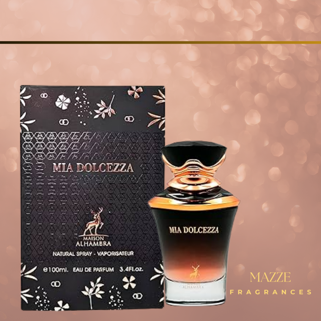 Mia Dolcezza By Maison Alhambra Eau De Parfum 100 ml 3.4 oz (Inspired by Valentino Born In Roma)