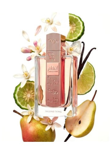 Angham Second Song By Lattafa Eau De Parfum 100 ml 3.4 oz (Inspired By Dolce & Gabbana’s My Devotion)